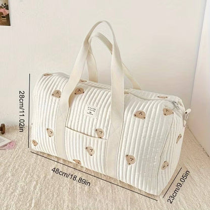 Sac à Langer Design Ours Brodés