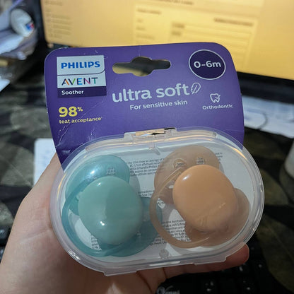 Philips Avent - Sucette 2 pieces - Ultra Soft SCF091/03