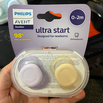 Philips Avent - Sucette 2 pieces - Ultra Start SCF075/05
