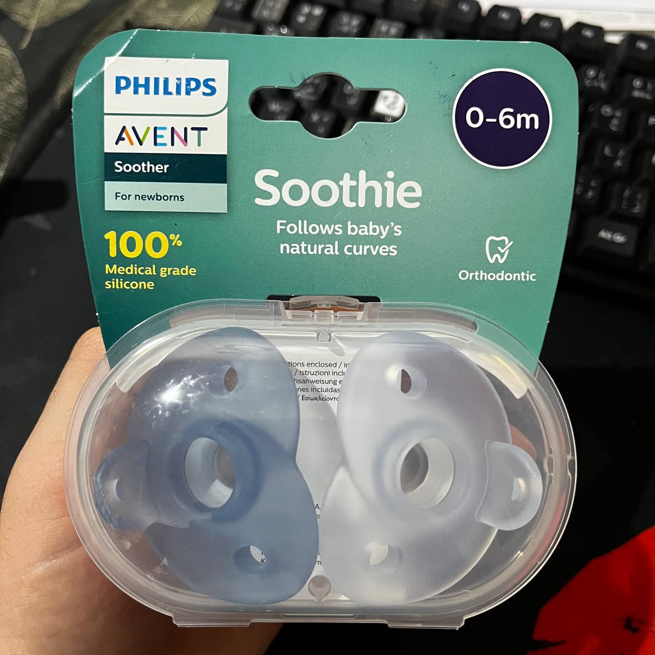 Philips Avent - Sucette 2 pieces - Soothie SCF099/21