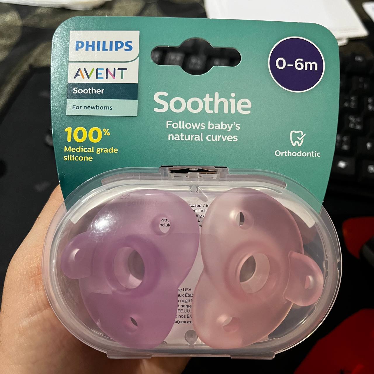 Philips Avent - Sucette 2 pieces - Soothie SCF099/22