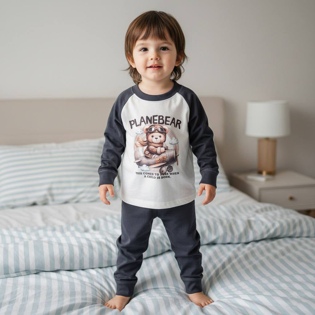Pyjama pour enfant Planebear - de 2 à 6 ans