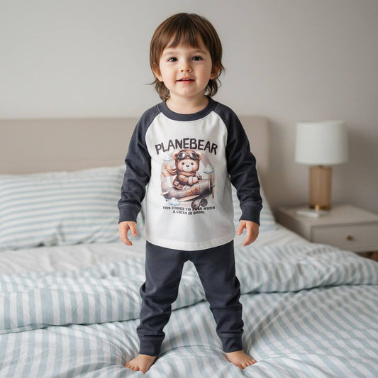 Pyjama pour enfant Planebear - de 2 à 6 ans