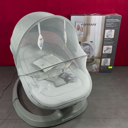 Popypapa – Balancelle électrique pour bébé avec Bluetooth