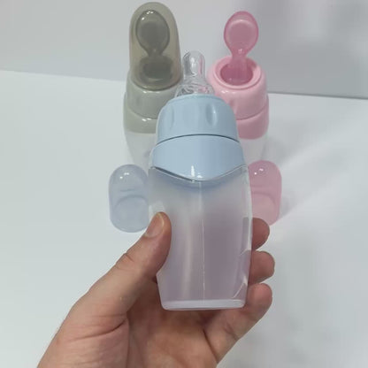Biberon et Cuillere 2en1
