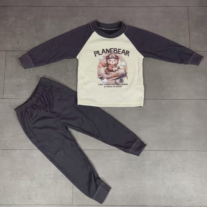 Pyjama pour enfant Planebear - de 2 à 6 ans