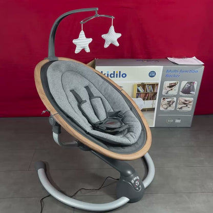 Kidilo - Balancelle électrique pour bébé avec Bluetooth