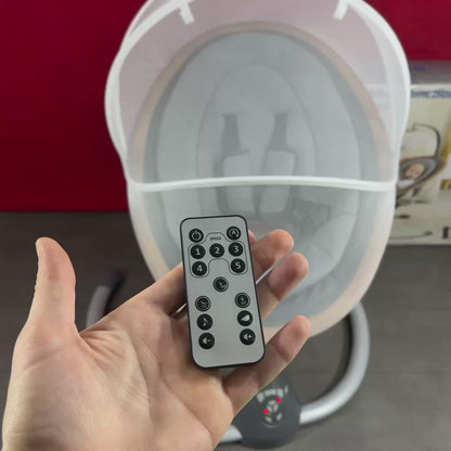 Kidilo - Balancelle électrique pour bébé avec Bluetooth