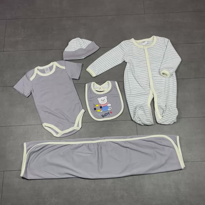 Ensemble 5 pièces en coton