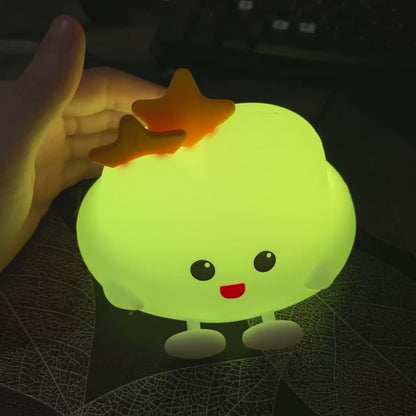 Lampe de chevet multicolore