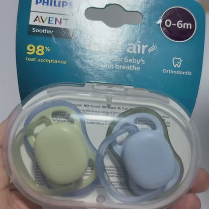 Philips Avent - Sucette 2 pieces - Ultra Air SCF085/28