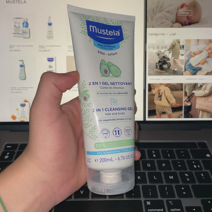 Mustela - 2 en 1 Gel Nettoyant à l'Avocat
