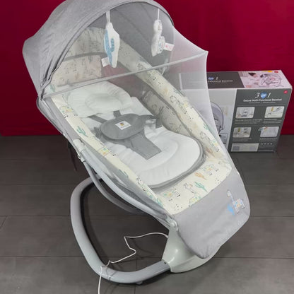 mastela - Balancelle électrique pour bébé avec Bluetooth