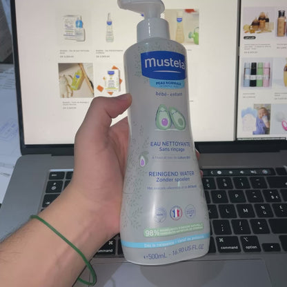 Mustela - Eau Nettoyante Bébé Sans Rinçage à l'Avocat