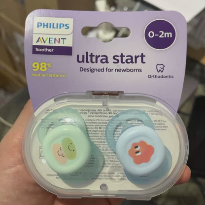 Philips Avent - Sucette 2 pieces - Ultra Start SCF075/06