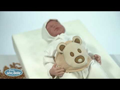 Sevi Bebe – Ceinture Chauffante aux Noyaux de Cerise pour Bébé – Soulage les Coliques & Gaz